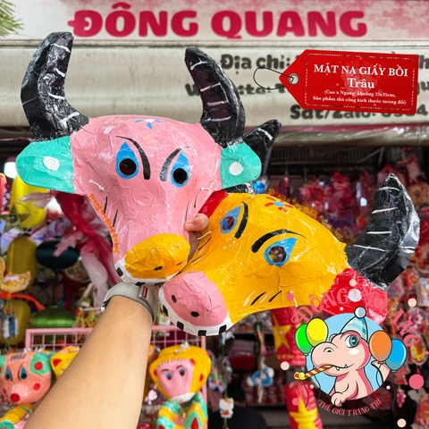 Mặt nạ giấy bồi truyền thống