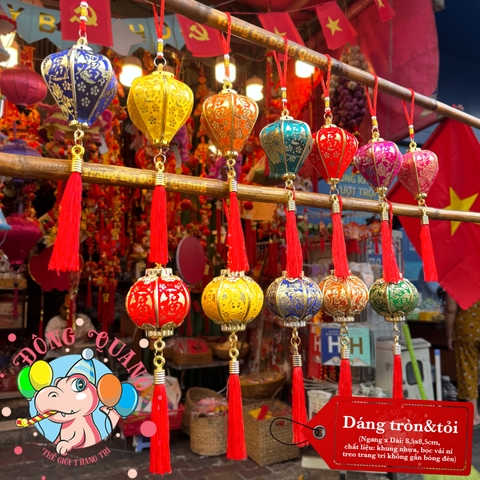 Lồng đèn Hội An nhựa mini