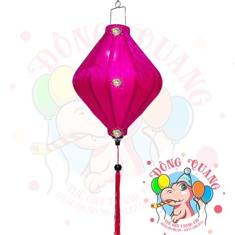 Lồng đèn Hội An vải gấm - dáng ú