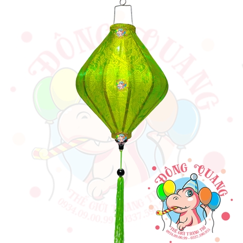 Lồng đèn Hội An vải gấm - dáng ú