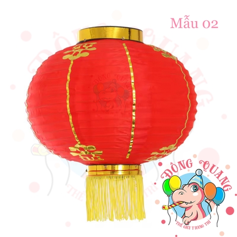 Lồng đèn vải tròn (cặp)