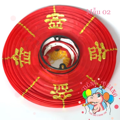 Lồng đèn vải tròn (cặp)