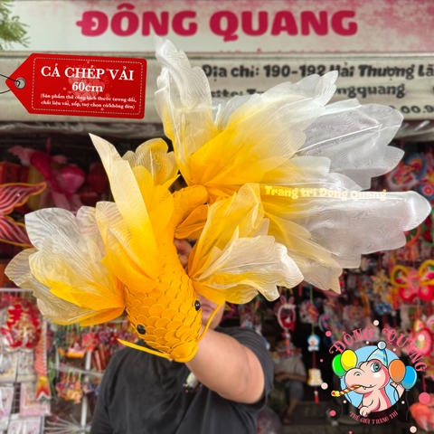 Cá chép vải voan lụa