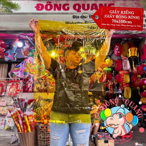 Giấy kiếng thủ công (70x100cm, 80x120cm)