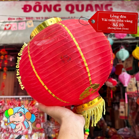 Lồng đèn vải tròn (cặp)
