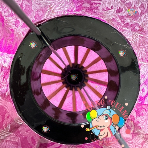 Lồng đèn Hội An vải gấm - dáng na