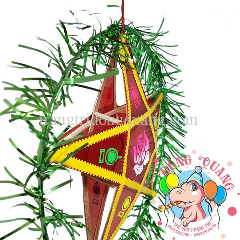 Đèn Trung thu Ông sao giấy kiếng