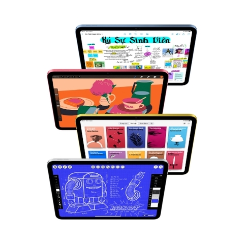 Máy tính bảng Apple iPad (A16) 11 inch Wi-Fi + Cellular 128GB BLUE MD7G4ZA/A - Chính hãng Apple Việt Nam