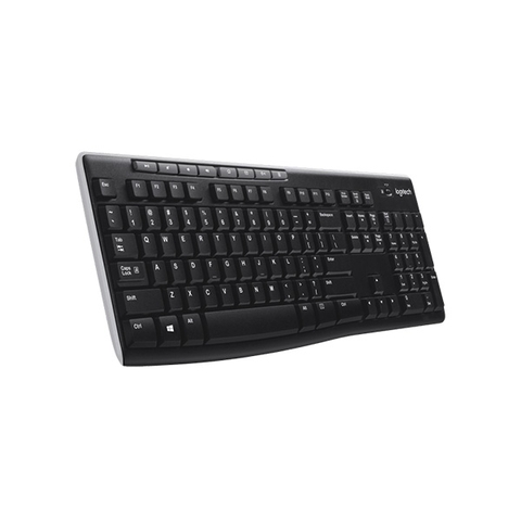 Bàn phím không dây Logitech K270 (Đen)