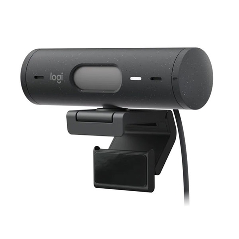 Webcam Logitech Brio 500 1080p full HD (Màu đen)