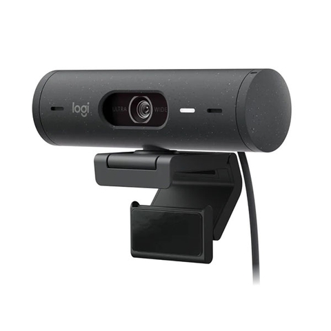 Webcam Logitech Brio 500 1080p full HD (Màu đen)