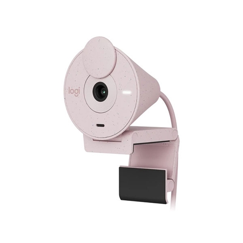 Webcam Logitech Brio 300 1080p full HD (Màu hồng)