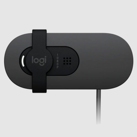 Webcam Logitech Brio 100 1080p full HD- Màu đen