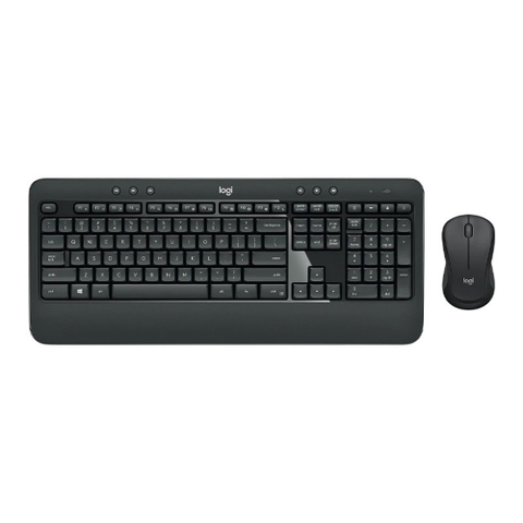 Bộ bàn phím chuột không dây Logitech ADVANCED MK540 (Đen)