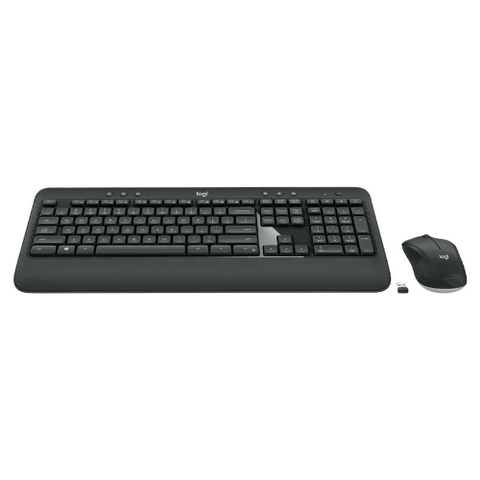 Bộ bàn phím chuột không dây Logitech ADVANCED MK540 (Đen)