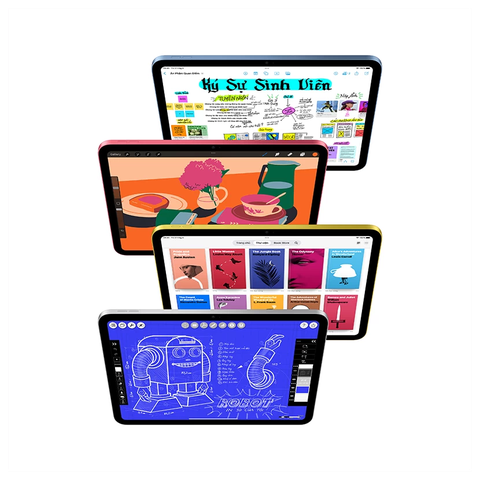 Máy tính bảng Apple iPad (A16) 11 inch Wi-Fi + Cellular 128GB SILVER MD7F4ZA/A - Chính hãng Apple Việt Nam