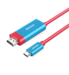 H117 Cáp Type-C sang HDMI hỗ trợ máy chiếu 4K/60Hz Có cổng sạc