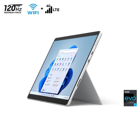 Surface Pro 8 Platinum, i5 1145G7, 8GB RAM, 128GB SSD LTE 4G (Like New)