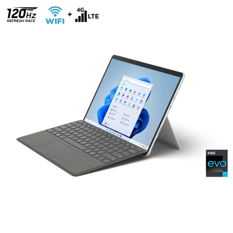 Surface Pro 8 Platinum, i5 1145G7, 8GB RAM, 128GB SSD LTE 4G (Like New)