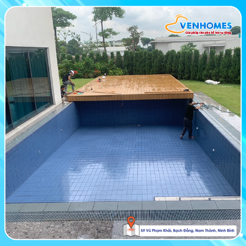 Bạt Phủ Bể Bơi Chất Liệu PVC