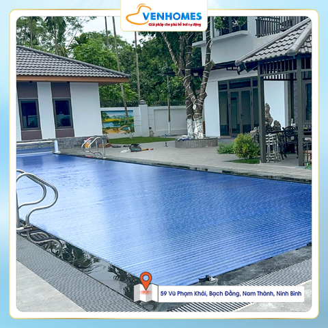 Tấm Phủ Bể Bơi Tự Động
