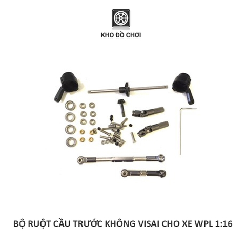 Bộ ruột cầu trước không visai lắp xe WPL tỉ lệ 1:16