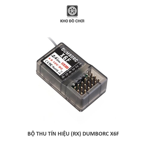 Bộ thu tín hiệu Rx DumboRC, RBR/C X6F, X6FG (6 kênh)