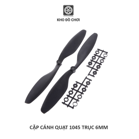 Cặp cánh quạt 1045 đường kính lỗ 6mm sải cánh 120mm