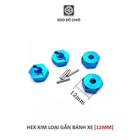 Bộ Hex kim loại 12mm lắp bánh xe MN86 tỉ lệ 1:12
