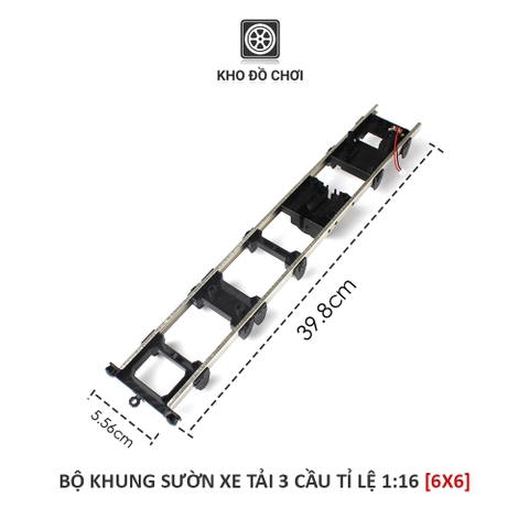 Bộ khung sườn xe tải JJRC tỉ lệ 1:16