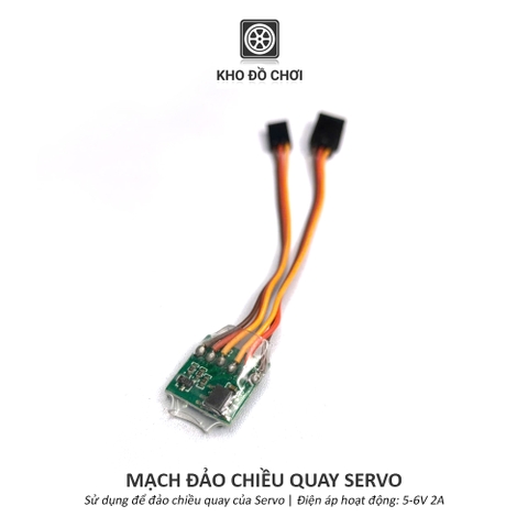 Mạch đảo chiều quay Servo
