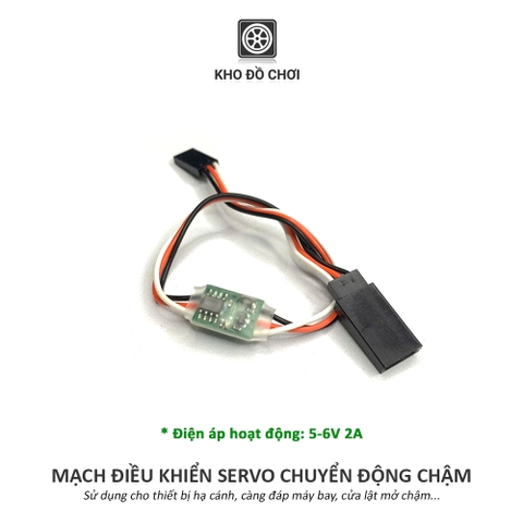 Mạch điều khiển Servo chuyển đông chậm