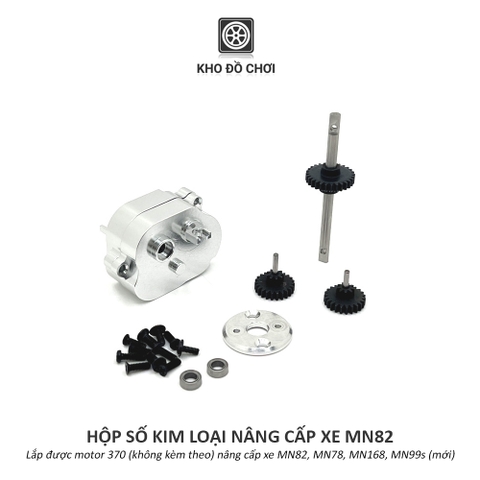 Hộp số kim loại nâng cấp xe MN82, MN78, MN168, MN99s (bản mới)