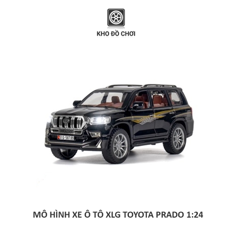 Mô hình xe ô tô XLG Toyota Prado 1:24 [TẶNG BIỂN VIP]