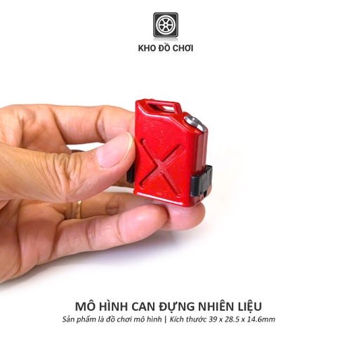 Mô hình can xăng - phụ kiện trang trí xe RC