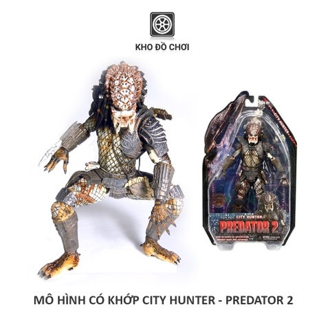 Mô hình có khớp City Hunter - Predator 2 (20CM)