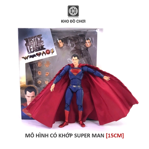 Mô hình có khớp Super Man - Justice League (15cm)