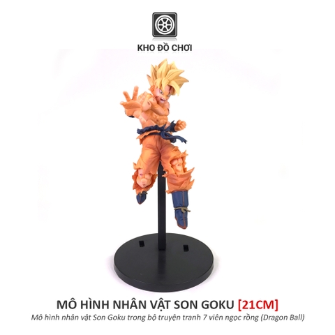 Mô hình nhân vật Son Goku tóc vàng - Dragon Ball (22cm)