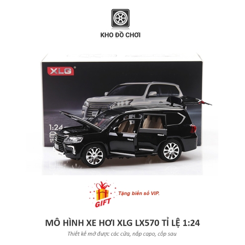 Mô hình xe ô tô XLG Lexus 570 1:24 [TẶNG BIỂN VIP]