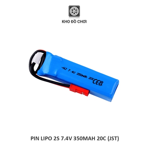 Pin Lipo 2s 350mAh 7.4V 20C - dùng cho FPV, Drone, Heli, Car tỉ lệ nhỏ