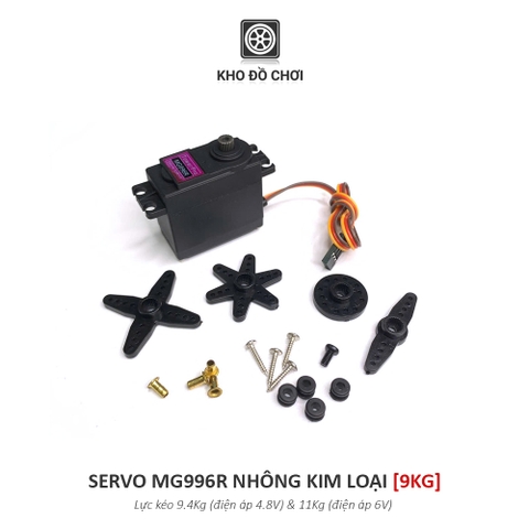 Servo MG996R nhông kim loại - Hàng chất lượng Tower Pro