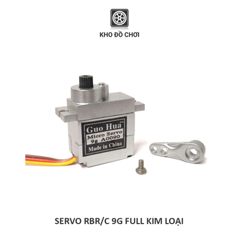 Servo RBR/C 9G - Full kim loại (6Kg)