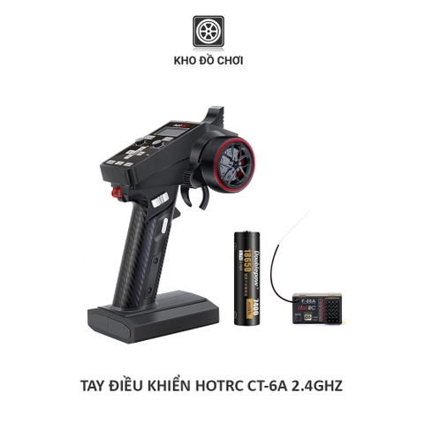 Tay điều khiển HotRC CT6A 2.4Ghz (6 Kênh)