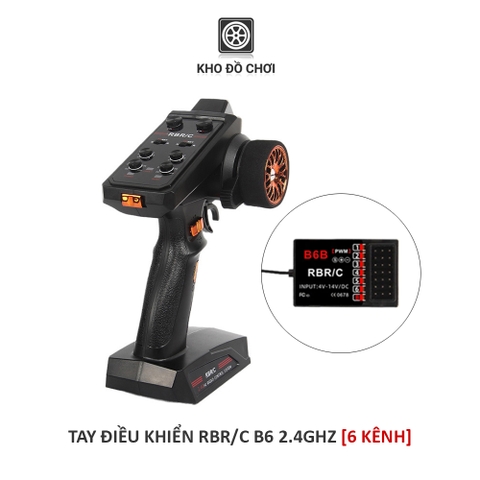 Tay điều khiển RBR/C B6 2.4Ghz 6 Chanel (6 kênh)