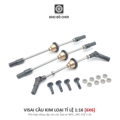 Visai cầu kim loại lắp cho các loại xe WPL tỉ lệ 1:16