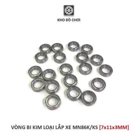 Vòng bi kim loại M137 lắp xe MN86K, MN86KS (7x11x3mm)