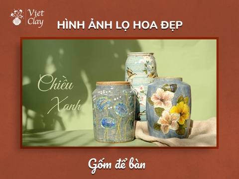 Hình Ảnh Lọ Hoa Đẹp: Gốm Để Bàn {Mới 2023}