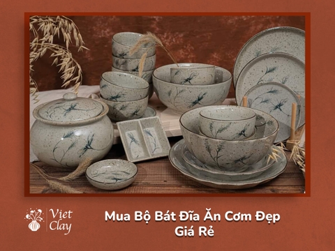 Mua Bộ Bát Đĩa Ăn Cơm Đẹp Giá Rẻ {Phiên bản 2023}