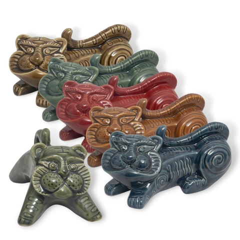 Tượng Hổ Gốm Sứ Trang Trí Bàn Làm Việc | Decor Phòng Khách | Phong Thủy | Thủy Sinh Tiểu Cảnh (Mini Cute)