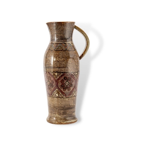 Bình Hoa Thổ Cẩm Có Tay Cầm